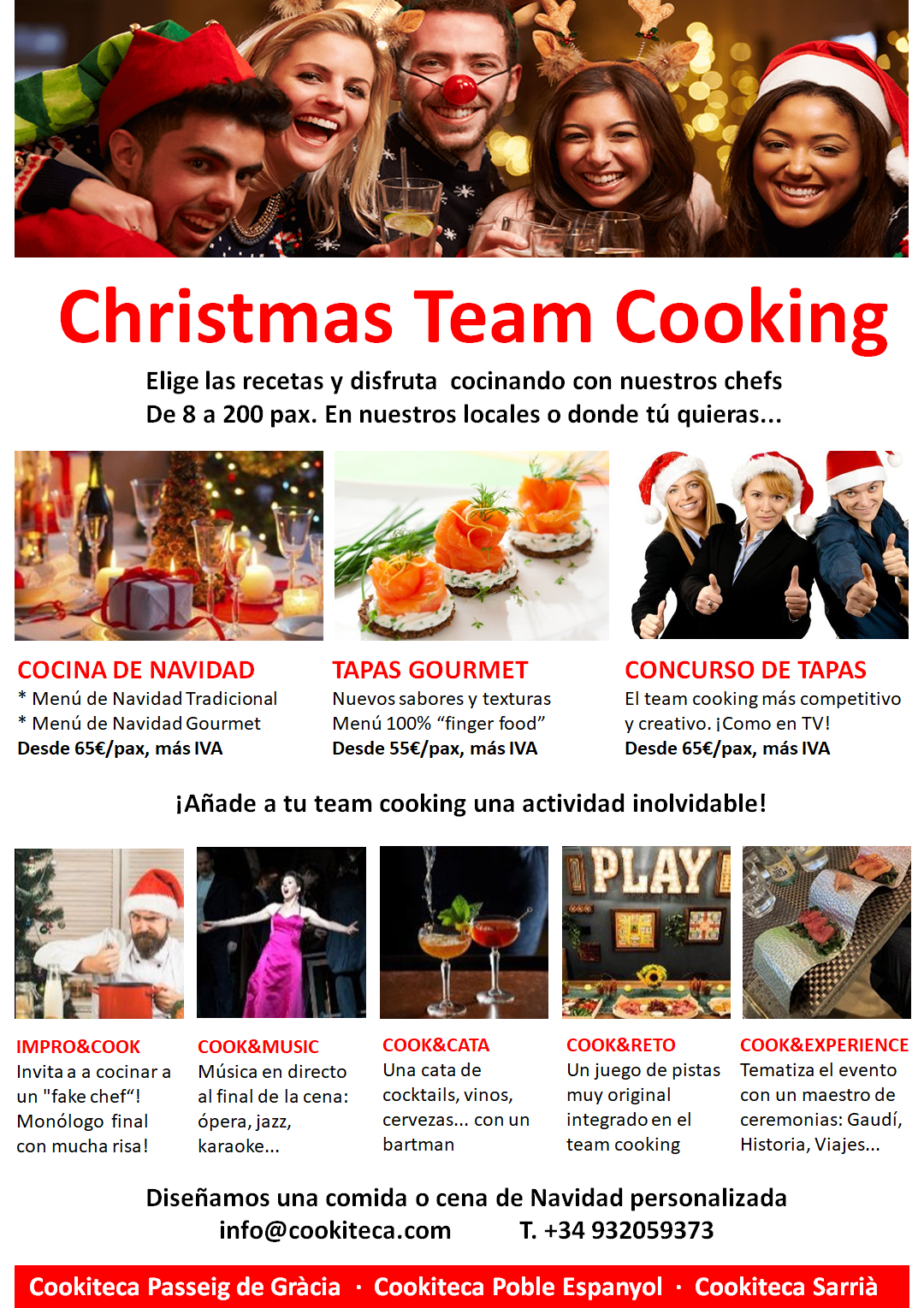 Team cooking Navidad 2019 DEF
